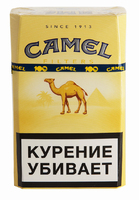 Сигареты CAMEL Filters Смола 8 мг/сиг, Никотин 0,6 мг/сиг, СО 9 мг/сиг.
