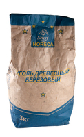 Уголь берёзовый HORECA 3 кг в пакете
