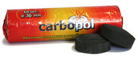 Уголь быстроразжигающийся CARBOPOL (Карбопол) 35 мм