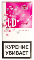 Сигареты LD Pink Super Slims Смола 3 мг/сиг, Никотин 0,3 мг/сиг, СО 3 мг/сиг.