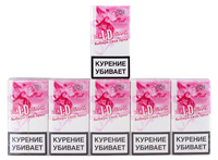 Сигареты LD Pink Super Slims Смола 3 мг/сиг, Никотин 0,3 мг/сиг, СО 3 мг/сиг.