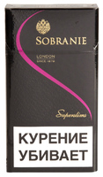 Сигареты SOBRANIE Super Slims Black