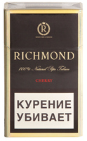 Сигареты RICHMOND Cherry Black Смола 7 мг/сиг, Никотин 0,5 мг/сиг, СО 10 мг/сиг.