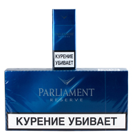 Сигареты PARLIAMENT 100 Reserve Super Slims Смола 4 мг/сиг, Никотин 0,4 мг/сиг, СО 3 мг/сиг.