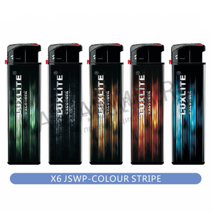 Купить Зажигалка LUXLITE X6 JSWP-Colour Stripe