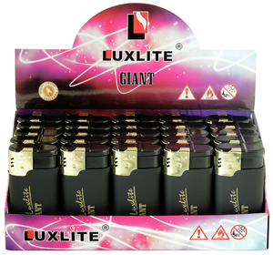 Купить Зажигалка LUXLITE XHD 9999 BLACK RUBBER GOLD CAP SP