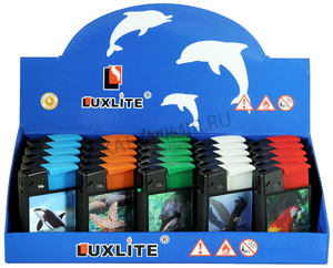 Купить Зажигалка LUXLITE XHD 8888 3D ANIMALS животные