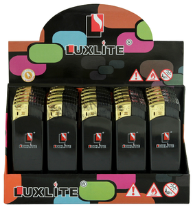 Купить Зажигалка с фонарём LUXLITE XHD 8102 LED BLACK GOLD CAP