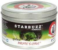 Табак STARBUZZ 250 г Exotic Pirate's Cave (Лаймово-Травяной Вкус)
