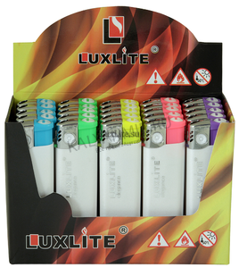 Купить Зажигалка LUXLITE X5 WHITE-5 COL. KNOB