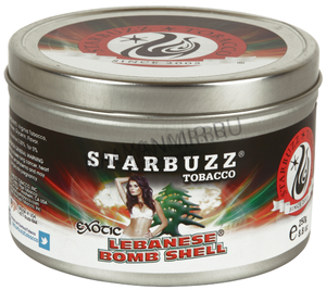Купить Табак STARBUZZ 250 г Exotic Lebanese Bomb Shell (Ливанская Бомба)