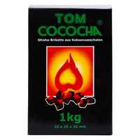 Уголь кокосовый TOM COCOCHA Big 1 кг 72 брикетов
