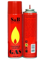 Газ для зажигалок S&B Universal Lighter 250 мл