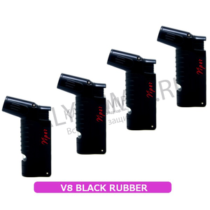 Купить Зажигалка VIPER V8 BLACK RUBBER SP