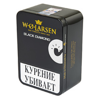 Табак трубочный W.O. LARSEN 100 г черный алмаз (Black Diamond) ж/б