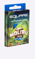 Картриджи SQUARE Mалибу, Ананас, Кокос (Malibu Silk) 4 шт 0% никотина