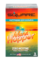 Картриджи SQUARE Малина, Ежевика, Ваниль (Island Hopper) 4 шт 0% никотина