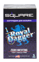 Картриджи SQUARE Ежевика (Royal Dagger) 4 шт 0% никотина