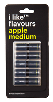 Картомайзер черный I Like Flavour Яблоко (Apple) medium 5 шт