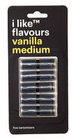 Картомайзер черный I Like Flavour Ваниль (Vanilla) medium 5 шт