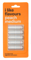 Картомайзер белый I Like Flavour Персик (Peach) medium 5 шт