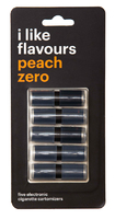 Картомайзер черный I Like Flavour Персик (Peach) zero 5 шт
