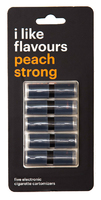 Картомайзер черный I Like Flavour Персик (Peach) strong 5 шт