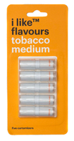 Картомайзер белый I Like Flavour Табак (Tobacco) medium 5 шт
