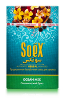 Бестабачная смесь для кальяна SOEX 50 г океанический бриз (OCEAN MIX)