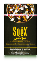 Бестабачная смесь для кальяна SOEX 50 г пан масала супрем (PAN MASALA SUPREME)