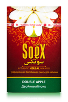 Бестабачная смесь для кальяна SOEX 50 г яблоко двойное (DOUBLE APPLE)