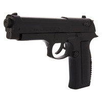 Зажигалка пистолет Z 83 Fine Leather Machine с двигающимся затвором и кобурой на ремень