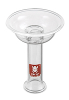 Чаша стеклянная KAYA высота 13.2 см, диаметр 8.8 см, глубина 3.1 см