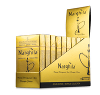 Электронный кальян NARGHILA Tropical Gold 5 вкусов в пачке (Манго, Киви, Дыня, Гранат, Ананас)