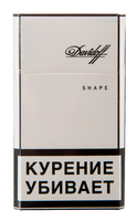 Сигареты DAVIDOFF Shape White Смола 3 мг/сиг, Никотин 0,3 мг/сиг, СО 3 мг/сиг.