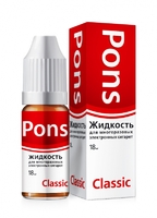 Жидкость PONS 10 мл 18 мг Классик