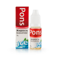 Жидкость PONS 10 мл 18 мг Ледяная мята