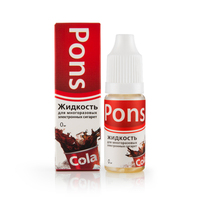 Жидкость PONS 10 мл 0 мг Кола