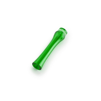Дрип-тип (мундштук) стеклянный удлиненный зеленый