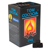 Уголь кокосовый TOM COCOCHA Flat 1 кг 120 брикетов