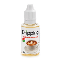 Жидкость DRIPPING Двойной эспрессо 30 мл 3 мг