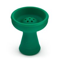 Чаша силиконовая AMY DELUXE (зелёная) высота 9 см, диаметр 8 см, глубина 1.8 см