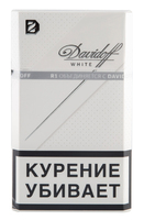Сигареты DAVIDOFF White Смола 1 мг/сиг, Никотин 0,1 мг/сиг, СО 1 мг/сиг.