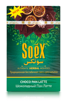 Бестабачная смесь для кальяна SOEX 50 г шоколадный пан латте (CHOCO PAN LATTE)