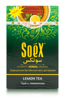 Бестабачная смесь для кальяна SOEX 50 г чай с лимоном (LEMON TEA)