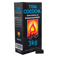 Уголь кокосовый TOM COCOCHA Flat 3 кг 360 брикетов