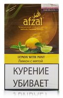 Табак AFZAL 40 г Lemon With Mint (Кислый лимон с мятой)