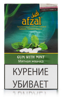 Табак AFZAL 40 г Gum With Mint (Мятная Жвачка)