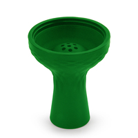 Чаша силиконовая под Kaloud (зелёная) высота 9.7 см, диаметр 8.3 см, глубина 1,9 см