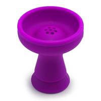 Чаша силиконовая (фиолетовая) высота 9 см, диаметр 7,5 см, глубина 19 см